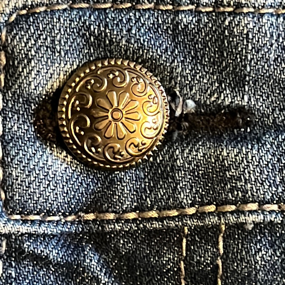 Vintage Christopher & Banks Blue Jeans, Bling | 14 - Picture 8 of 14